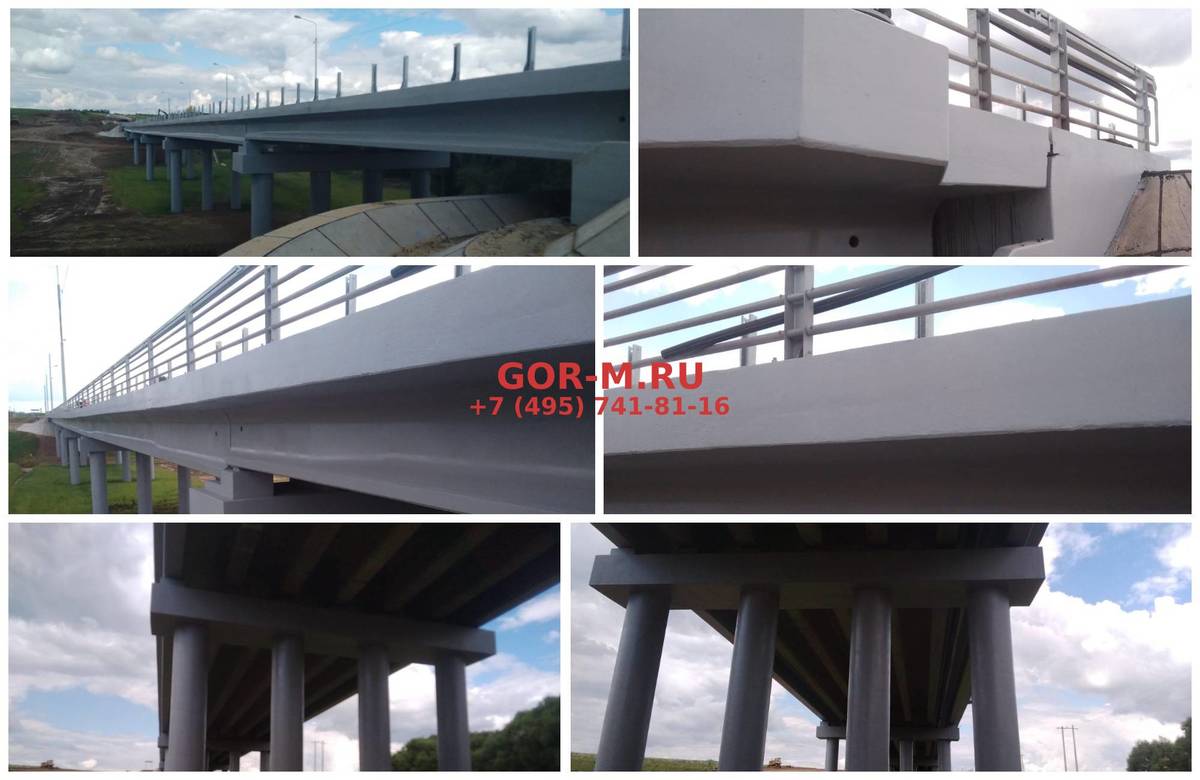 ремонт и покраска моста автомобильного специалистами компании ГОР-М