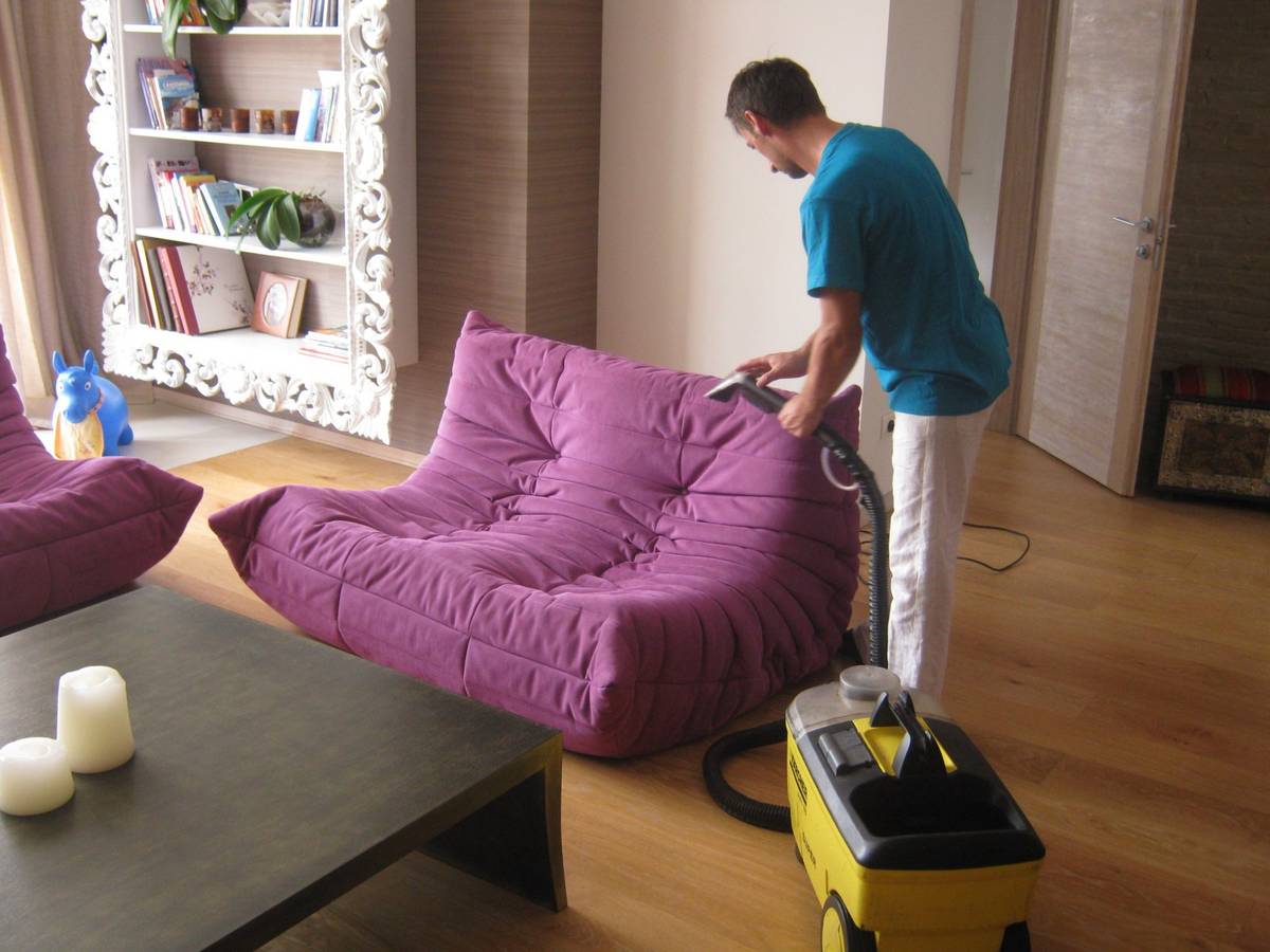 чистка прочей мягкой мебели